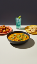 Turmeric curry bowl with jasmine rice